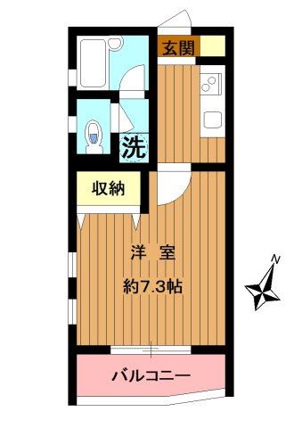 ソレーユクレスト田園調布の間取り