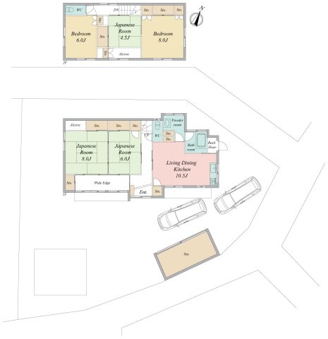 ー敷地内東屋付ー初声町和田中古戸建の画像