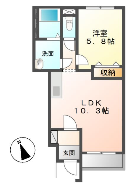 ポラリスの間取り