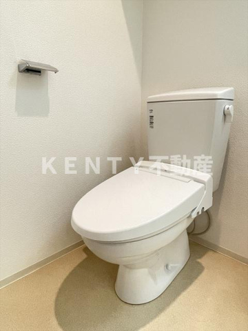【トイレ】 | スカイコート品川パークサイド | シンプルで使いやすいトイレです