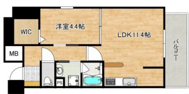 ロイジェント玉川の間取り