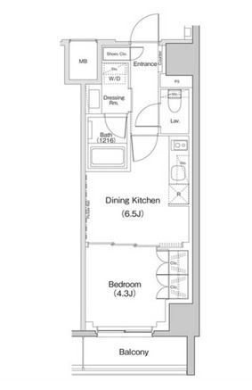 【間取り】 | ザパークハビオ新宿