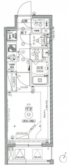 【間取り】 | クレイシア戸越公園