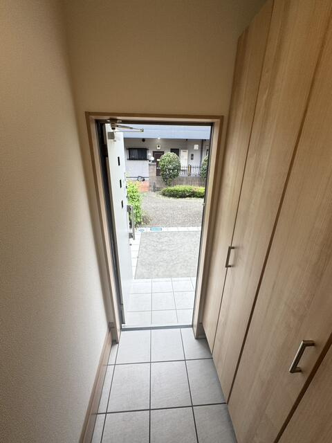フラット北小岩の玄関