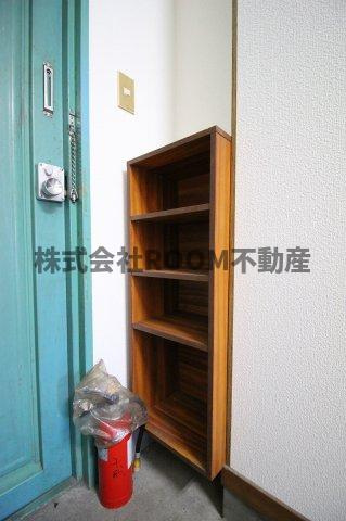 シャボンドール牟田町の収納|こまごまとしたものを収納できそうですね
