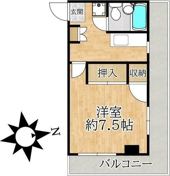 パレドゥユーの間取り