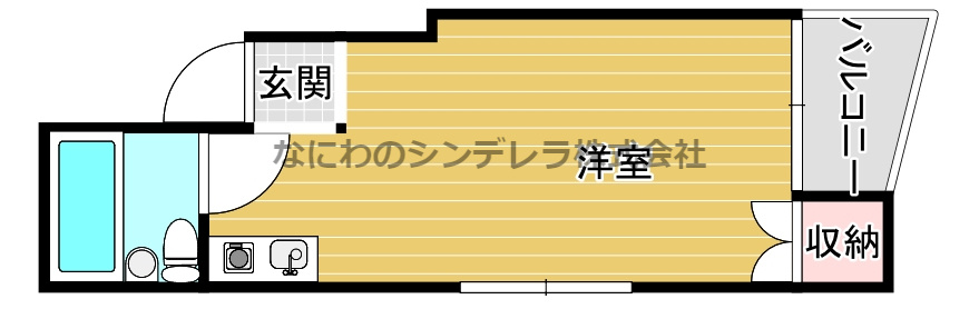 エレガントコハマの間取り