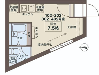 【間取り】 | ＣＯＣＯＦＬＡＴ田端Ⅲ