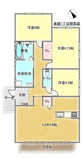 【間取り】 | 霧島市隼人町東郷1丁目