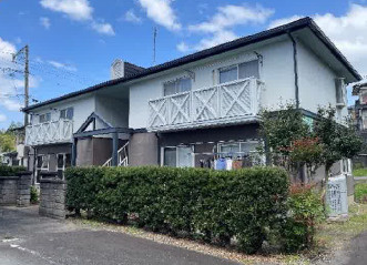 八女郡広川町　2棟一括アパートの外観