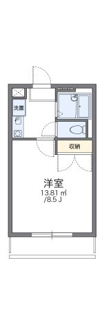レオパレスリブェールの間取り