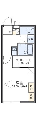 レオパレスＢｒｉｇｈｔｏｎの間取り