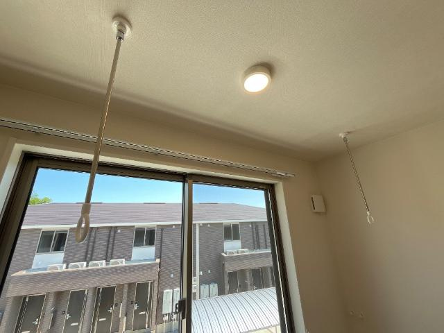 シャルールの設備|室内物干し
