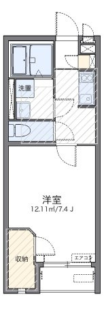 レオネクストカサラソの間取り|代表的な間取のため実際の間取とは異なる場合があります