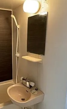船橋市二子町の賃貸マンションの洗面所