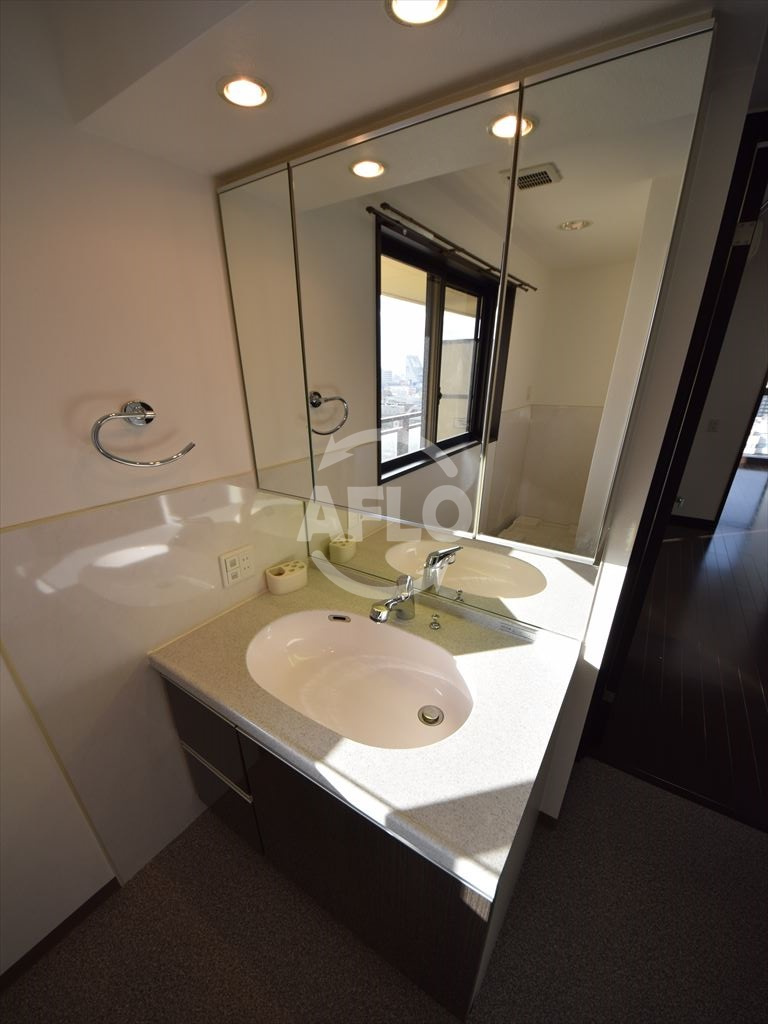 アルグラッドザタワー心斎橋の独立洗面台|アルグラッドザタワー心斎橋　独立洗面台