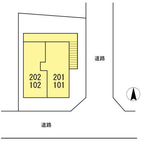 ベガ武蔵野の区画図