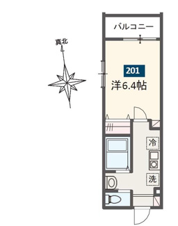 【間取り】 | ＭＥＬＤＩＡ八広Ⅴ
