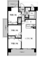 行橋第一レジデンスの間取り