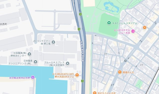 堺市堺区大浜中町　第4期　新築一戸建ての地図