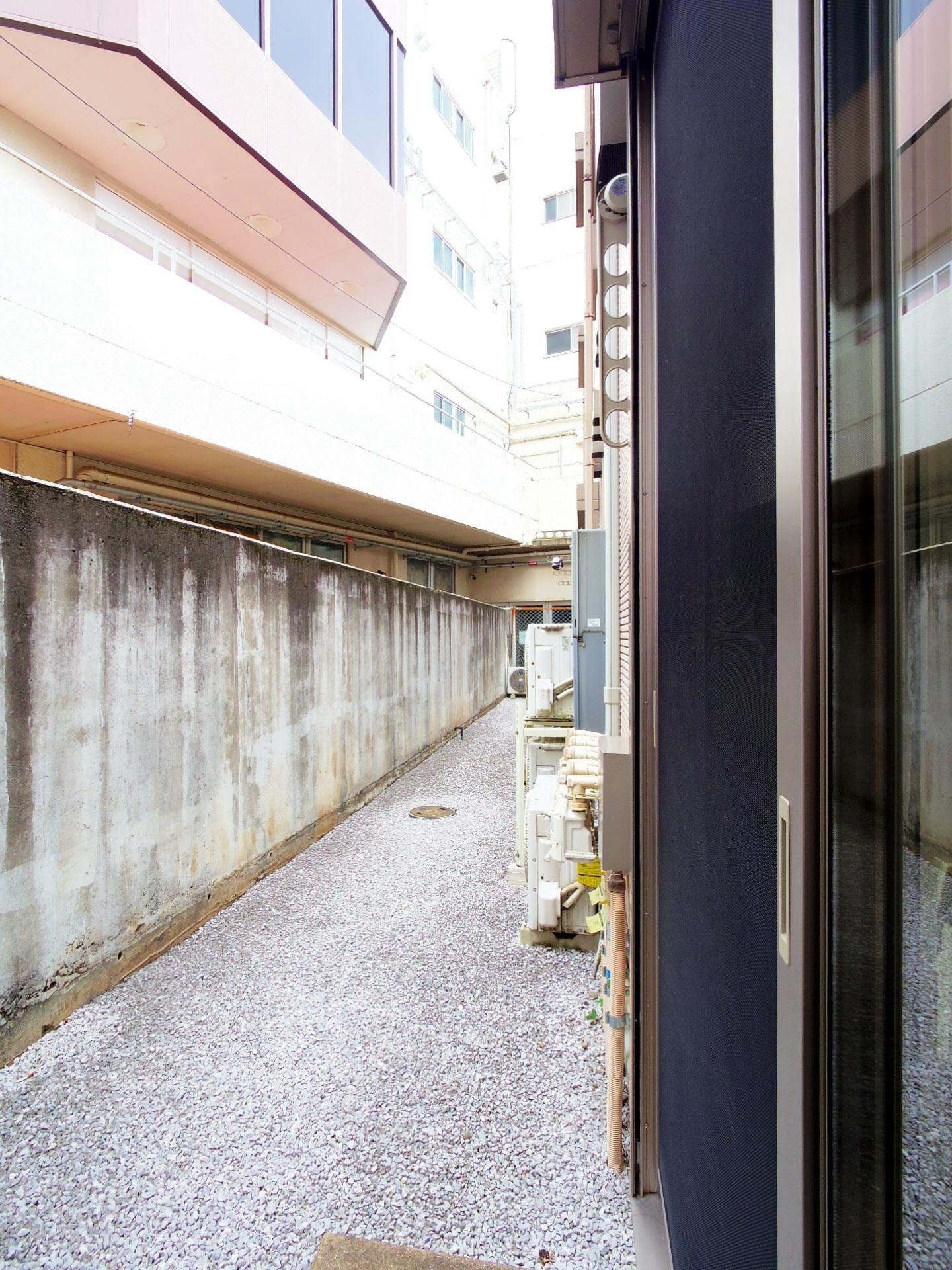 マメゾンのバルコニー|※他号室写真です