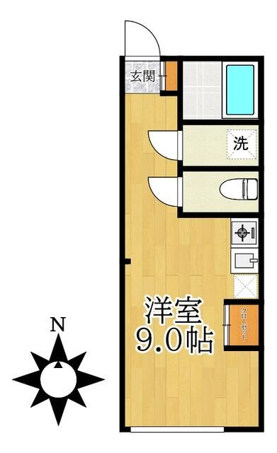 三家第１ビルの間取り