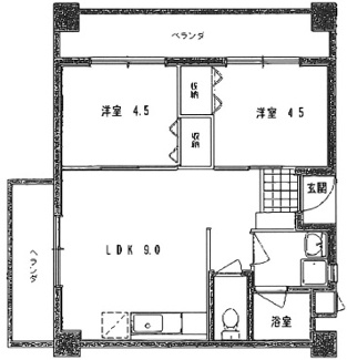 【間取り】 | フェリーチェ長田（ＳＡ） | フェリーチェ長田（ＳＡ）★那覇市長田エリア