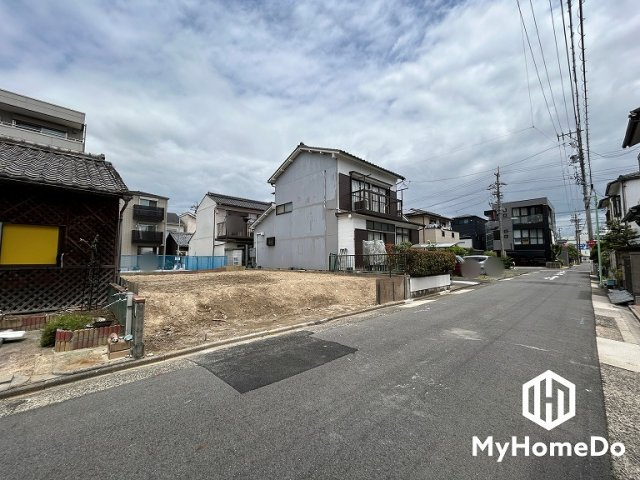 北区安井　4期の前面道路含む現地写真