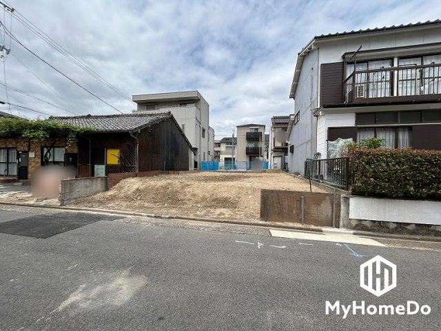 北区安井　4期の前面道路含む現地写真