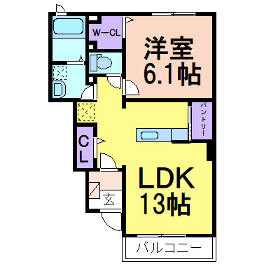 シェルトⅤの間取り