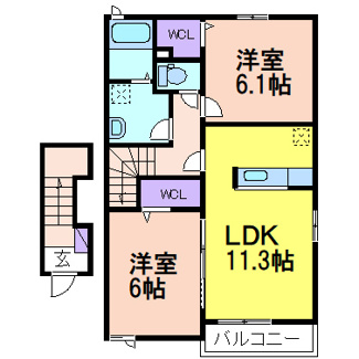 【間取り】 | シェルトⅠ