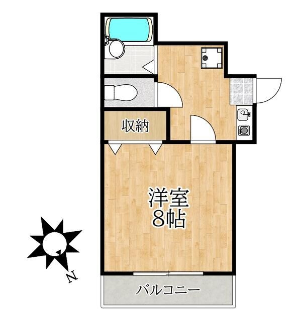 永和第二ビルの間取り