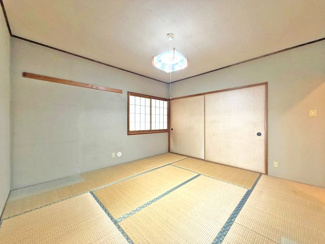 【和室】 | 川越グリーンパークB-１棟 | 【本画像は居住者様の家具をCGで消した画像であり、現況と異なる可能性がございます。】