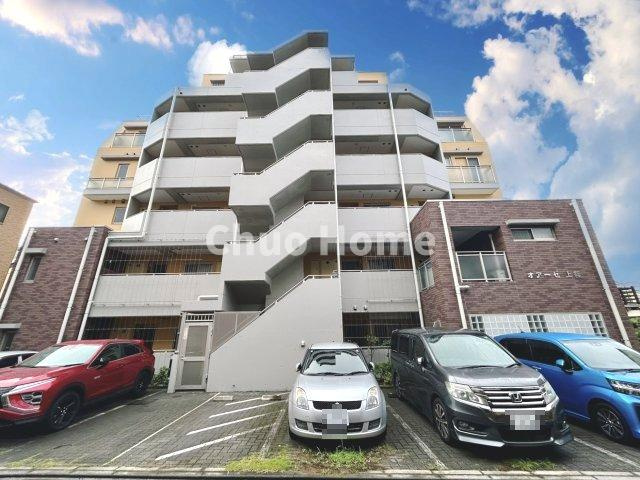 オアーゼ上篠の外観|2008年6月幾。ペットの飼育可能マンションです。