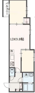 【間取り】 | ＭＥＬＤＩＡ八広Ⅴ | 間取りです。