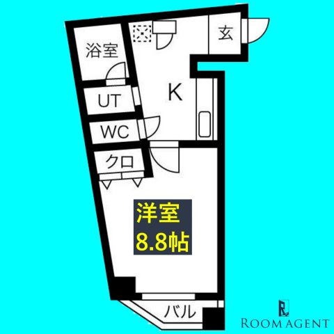 アールズコート新瑞橋駅前の間取り