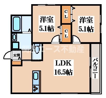 【間取り】 | LIB HIRAOKA