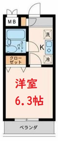 【間取り】 | 品川中延ステーションレジデンス | お部屋の間取り図です。