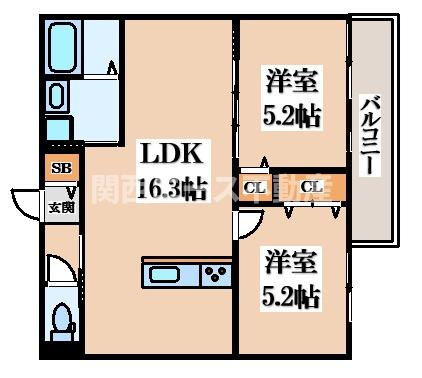【間取り】 | LIB HIRAOKA