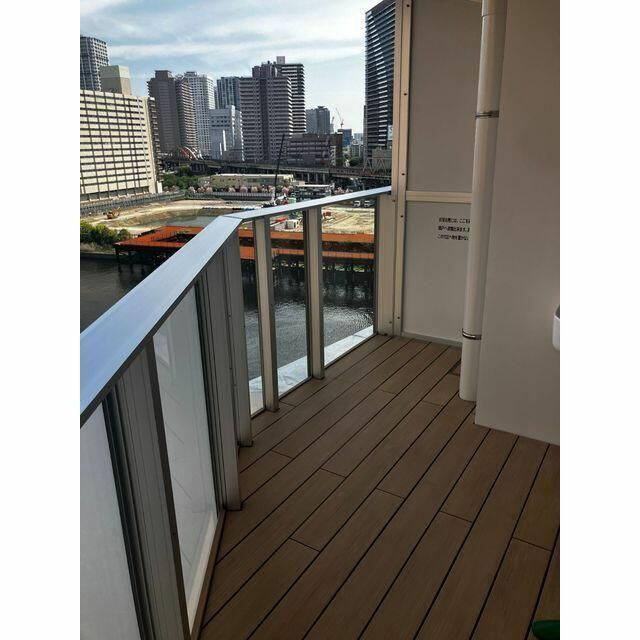 ブランズ芝浦のバルコニー