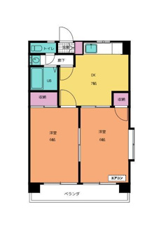 【間取り】 | 第82杉フラット