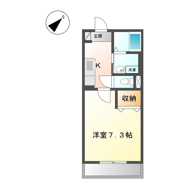 パレットグレース公津の杜の間取り