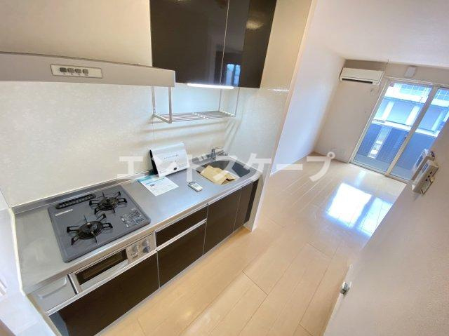オペラハウス上大島　Ｃのキッチン|高崎、前橋、伊勢崎エリアのお部屋探しはエンドスケープまで！お客様の理想お聞かせ下さい♪
設備、クロスの色が異なる場合があります。
