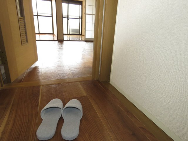 プリムヴェールＡの玄関