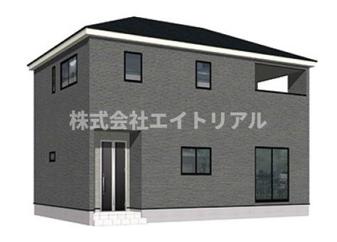可児郡御嵩町上恵土　第9　新築戸建　全2棟の外観パース|外観イメージ