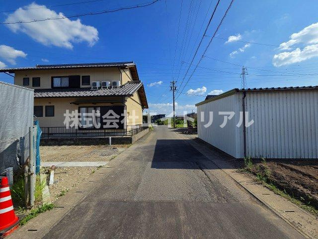 可児郡御嵩町上恵土　第9　新築戸建　全2棟の前面道路含む現地写真