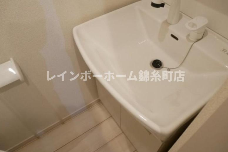 MELDIA松島四丁目の独立洗面台