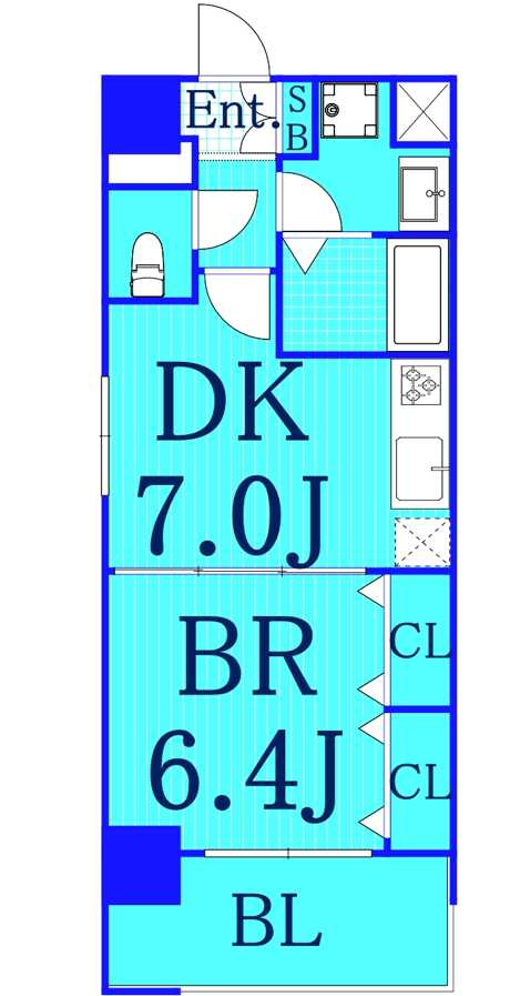 センプレフェリーチェの間取り