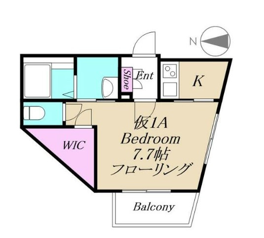 エテルノ亀有の間取り