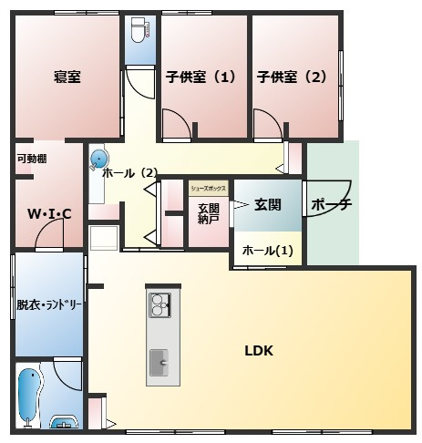 【間取り】 | 西伊敷6丁目　新築住宅